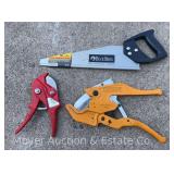 PVC Pipe Cutters and Saw