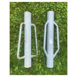(2) Metal Post Pounders