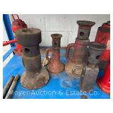 (4) Asst. Screw Jack Stands