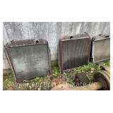 (3) Antique Radiators, Believed to be International, 27'w x 28'-33'h