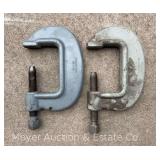 (2) Armstrong 5' Heavy Service C Clamps