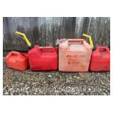 Group of Gas Cans