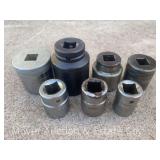 (7) Asst. S-K 3/4' Drive Sockets