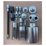 Group of Misc. Snap-On Specialty Sockets, Accessories, Etc.