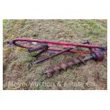 3pt. Ford Post Hole Digger, Auger Bit 40â€ Long