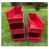 (5) Quantum Hardware Storage Bins, 5'x15'x5'h