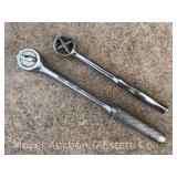 (2) MAC Ratchets, 3/8' and 1/2' Drive