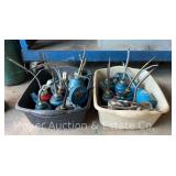 Group of Oiler Cans