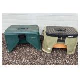 (2) Step Stool Toolboxes