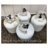 (4) Propane Tanks