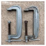 Armstrong No. 4 and Jorgensen 8108 C Clamps