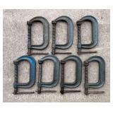 (7) Wilton No. 404 C Clamps