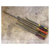 Group of Pry Bars, 19'-37' Long