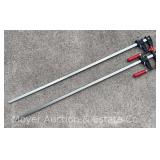 (2) 36' Bessey Bar Clamps