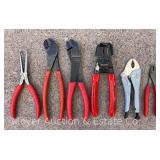 (6) Snap-On Specialty Pliers