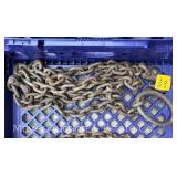 10ft. Choker Chain, with 3/8' Hook