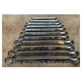(11) Proto Metric Box End Wrenches