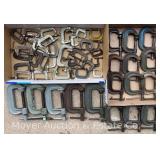 Group of Asst. C Clamps