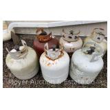 (6) Propane Tanks