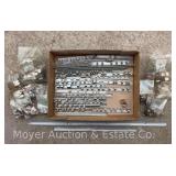 Group of Metal Snap-On Socket Organizers