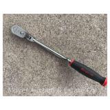 Snap-On FHBF80A Bent Handle Flex-Head Ratchet, 3/8' Drive, Soft Grip Handle