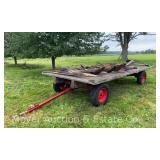 Flat Rack Wagon, 8ft. x 16ft. Wood Deck
