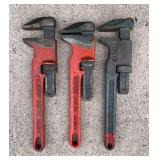 (2) Ridgid 2 5/8' Spud Wrenches with Other