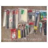Group of Zip Ties, Most Packages New