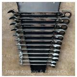 (12) Piece Carlyle Metric Wrench Set, with Holder