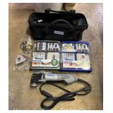 Dremel with Carry Bag and 2 Accessory Kits