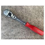 MAC 3/8' Drive Flex Head Ratchet, Red