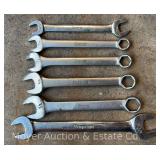 (6) Snap-On SAE Combination Wrenches, OXA Series