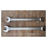 Large Vulcan 1 3/4' and 1 5/8' Combination Wrenches