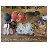 Group of PPE, Hard Hats, Ear Plugs, Eye Protection, Etc.