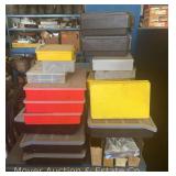 Group of Asst. Hardware, Parts, Empty Organizers, Etc.
