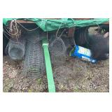 Group of Chicken Wire, Fencing, Netting, Etc.