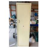 Single Door Metal Storage Cabinet, 18'x12'x64'h