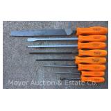 (8) Asst. Snap-On Chisels, Files, Awls, Etc.