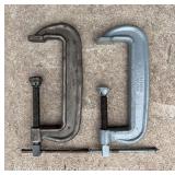 (2) Williams No. 108 C Clamps
