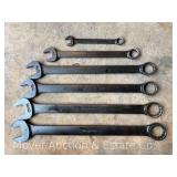 (6) Snap-On SAE Combination Wrenches, GOEX Series