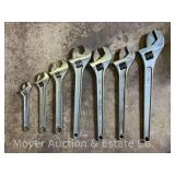 Group of Crescent Tool Crescent Wrenches
