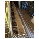 Group of Rough Sawn Lumber, Believed to be Ash, (1) 2'x6' and (5) 2'x8' Approx. 13ft. Long