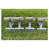 (4) Werner Aluminum Ladder Jacks