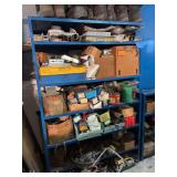 Contents of Back Wall Shelf, Hardware, Parts, Nuts, Bolts, Wire, Nails, Screws, Etc.