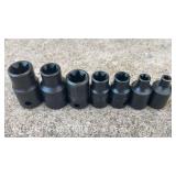 (7) MAC Inverted Torx Sockets, 3/8' Drive, VE Series