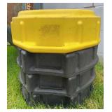 (4) Oil Change Pans