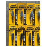 Group of New DeWalt Grinding Stones and Rasp Drill Attachments