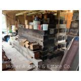 Large Group of Beams, Railroad Ties, and Cribbing, Most 7'x9', 50'-100' Long