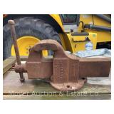 Columbian 5' Bench Vise, No. 505, Rusty