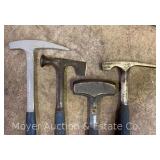 (4) Asst. Estwing Hammers